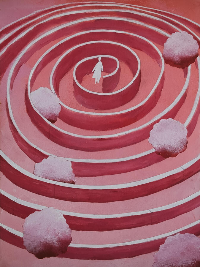 Labirinto di sogni / Labyrinth of dreams · 23.5×31 cm