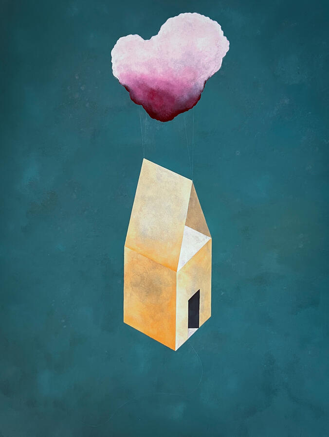 Noi (grande) / Us (large) · 80×90 cm
