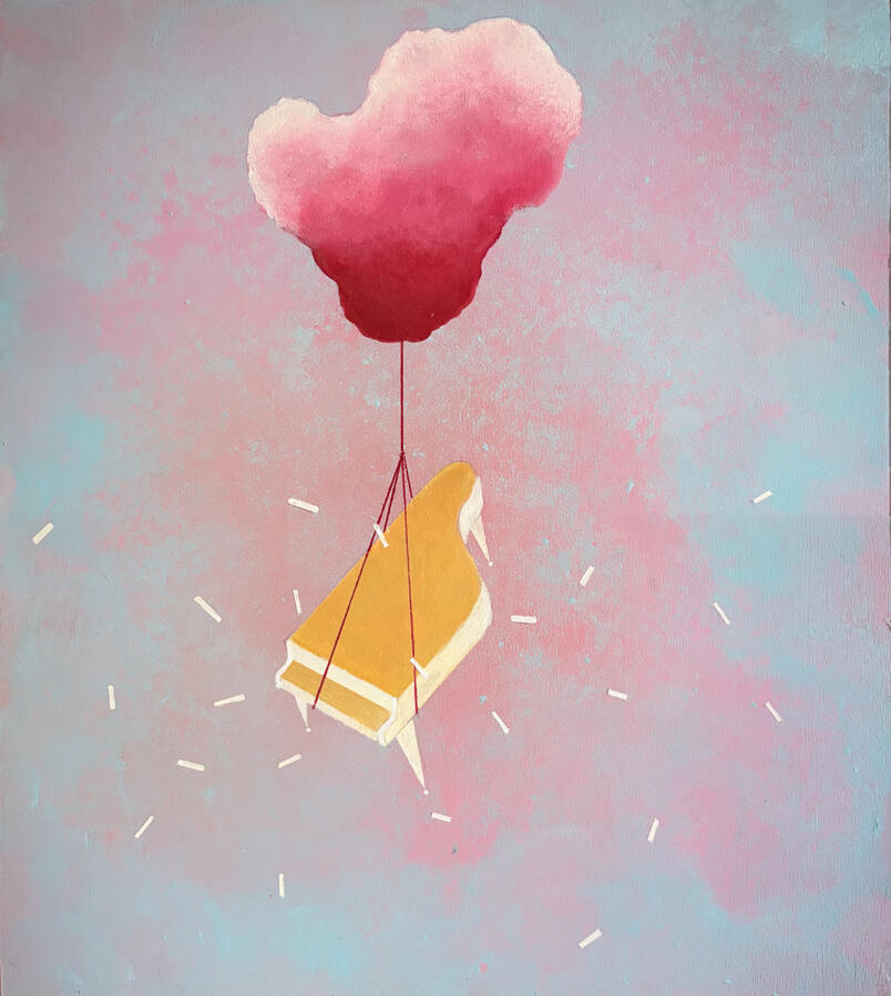 Siamo come musica / We are like music · 31×35 cm