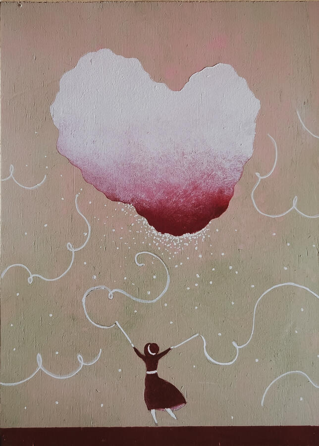 Disegniamo il nostro amore / Let's draw our love · 15.5×21.5 cm