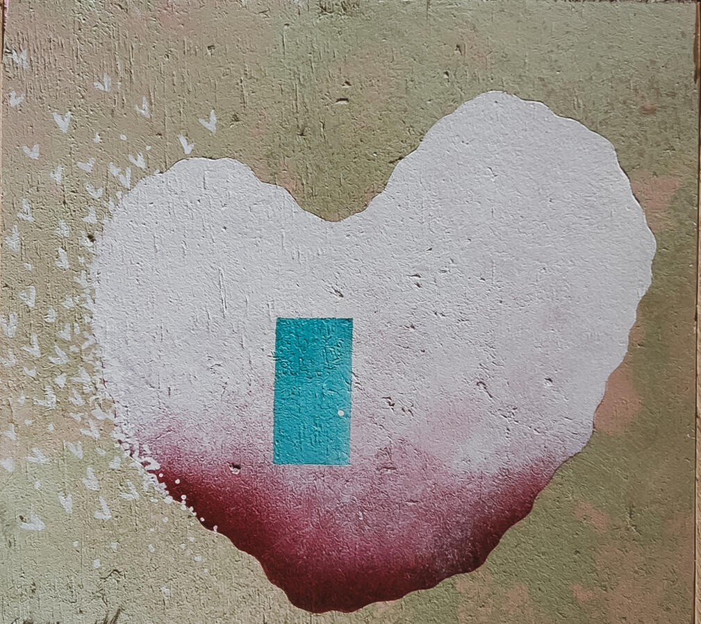 La porta della tua anima / The door to your soul · 16×17 cm