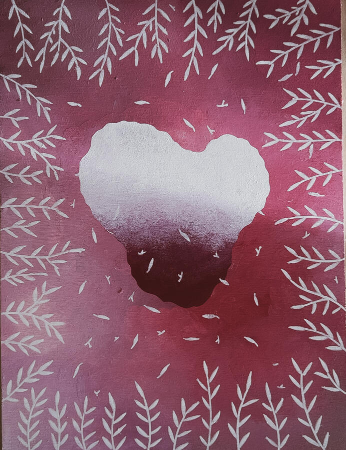 Con te / With you · 18.5×24.5 cm